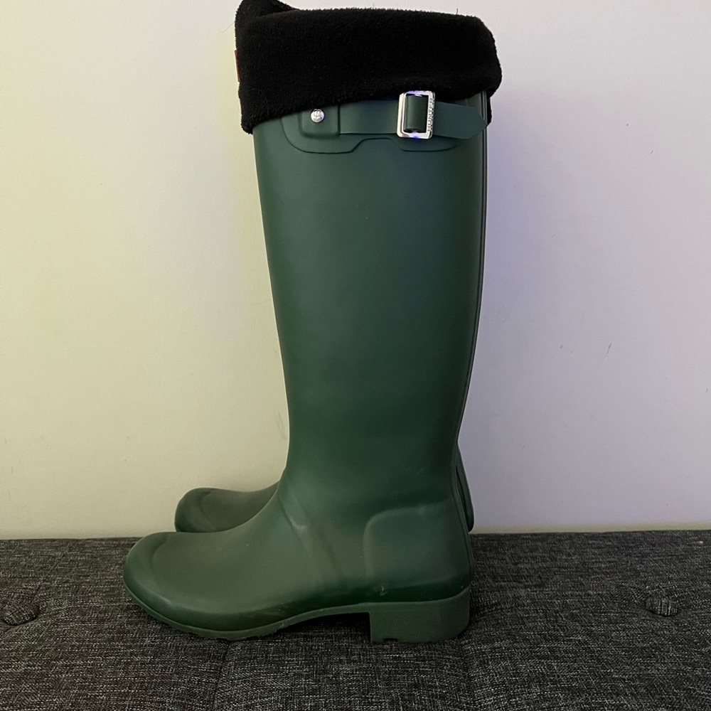 Hunter Tall Rain Boots - Picture 2 of 9